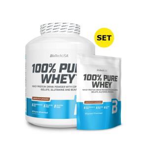 BioTechUSA 100% Pure Whey 2270g + 100% Pure Whey 454g