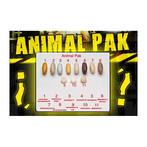UNIVERSAL Animal Pak 30 Packs