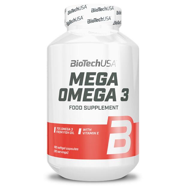 BioTechUSA Mega Omega 3 180 Caps