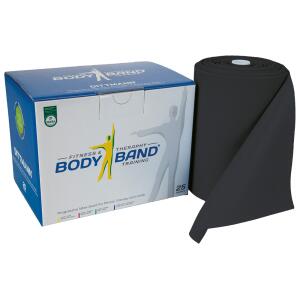 BODY BAND schwarz super stark Meterware