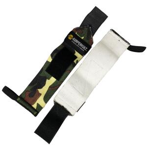 KÖRPERKULT Handgelenksbandagen green camo