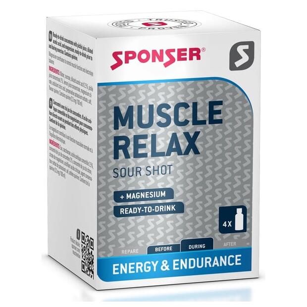 SPONSER Muscle Relax Shot 4 x 30ml
