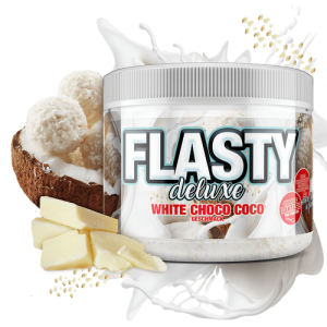 #SINOB Flasty Deluxe 250g Weisse Schokolade Kokos