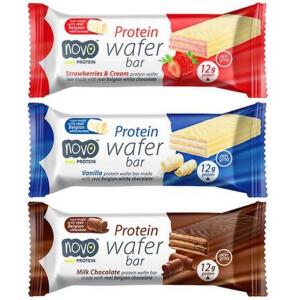 NOVO NUTRITION Protein Wafer 40g Gesalzenes Karamell