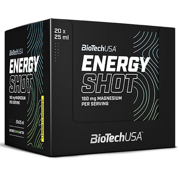 BioTechUSA Energy Shot 25ml Zitrone