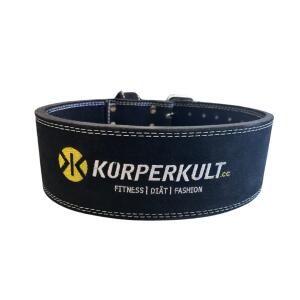 KÖRPERKULT Power Gewichthebergürtel schwarz