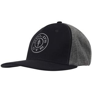 GOLDS GYM Curved Cap black/grey