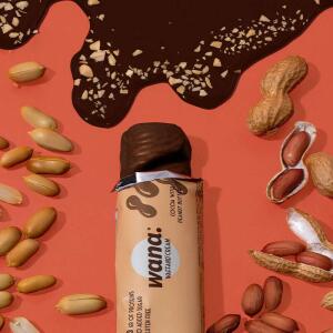 WANA Proteinriegel Waff &amp; Cream 43g Nougat Schokolade...
