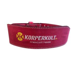KÖRPERKULT Gewichthebergürtel Special pink