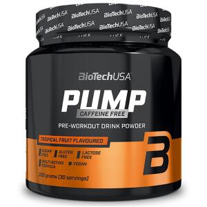 BioTechUSA Pump Caffeine Free 330g Tropische Fr&uuml;chte