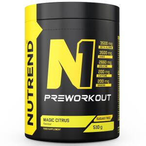 NUTREND N1 Pre Workout Booster 510g Magic Citrus