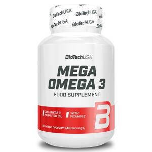 BioTechUSA Mega Omega 3 90 Caps
