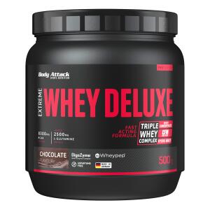 BODY ATTACK Extreme Whey Deluxe 500g Schokolade