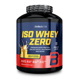 BioTechUSA Iso Whey Zero 1816g Katalanische Karamellcreme