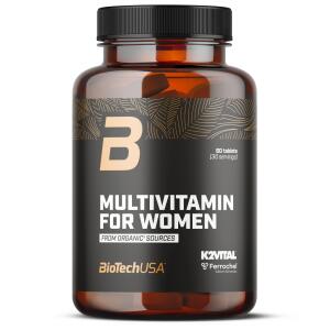 BioTechUSA Multivitamin for Women from Organic Sources 60