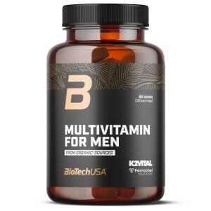 BioTechUSA Multivitamin for Men from Organic Sources 60