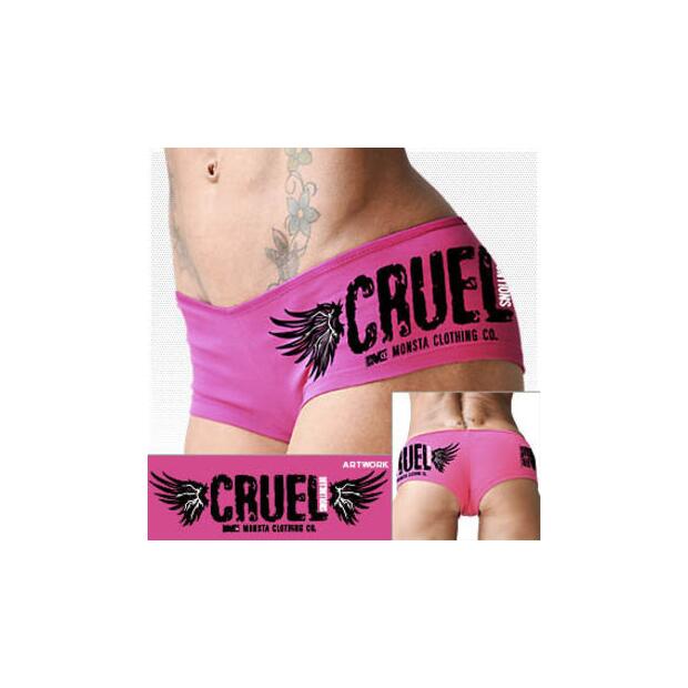 Booty Shortie Monsta "Cruel Intensions" pink