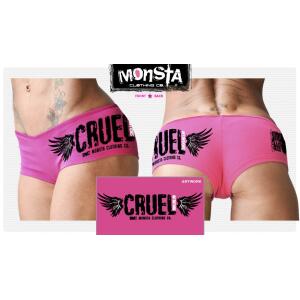 Booty Shortie Monsta "Cruel Intensions" pink