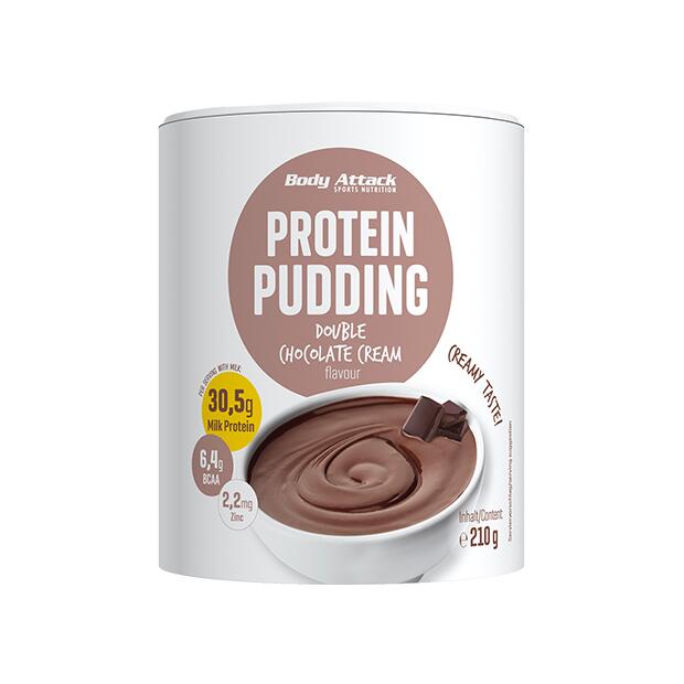 BODY ATTACK Protein Pudding 210g Vanille