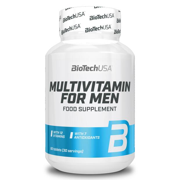 BioTechUSA Multivitamin for Men 60 Tabs