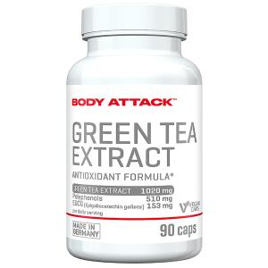 BODY ATTACK Green Tea Extract 90 Caps