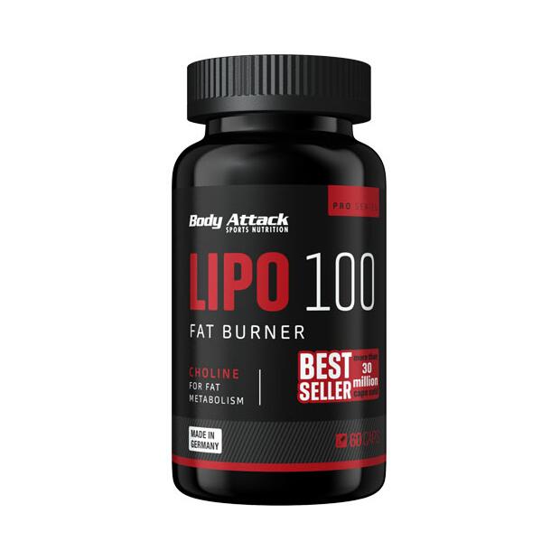 BODY ATTACK Lipo 100 60 Caps