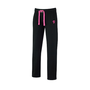 Sweat Pant "Strong Is The New Sexy" black/hot pink