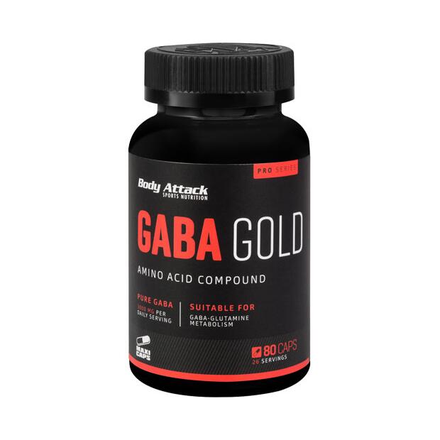 BODY ATTACK GABA Gold 80 Caps