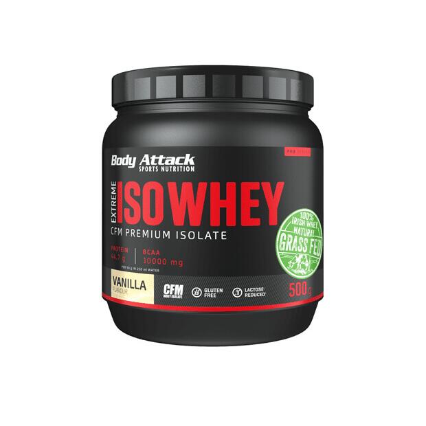 BODY ATTACK Extreme ISO WHEY Professional 500g