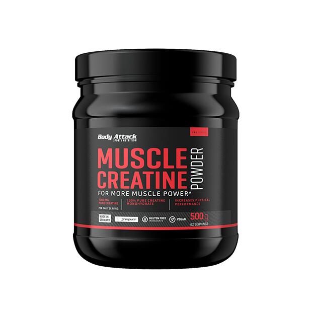 BODY ATTACK Micronised Creatine Powder (Creapure) 500g
