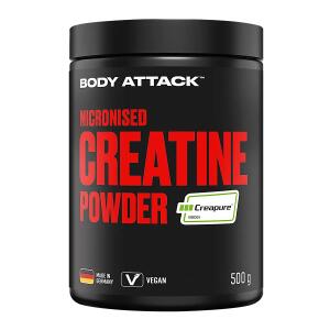 BODY ATTACK Micronised Creatine Powder (Creapure) 500g