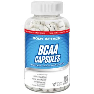 BODY ATTACK BCAA Kapseln 180 Caps