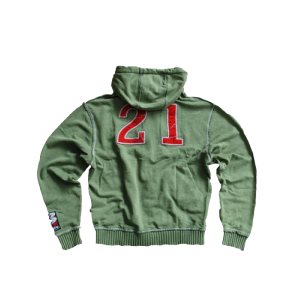 Zip Hoody "Solid" military green