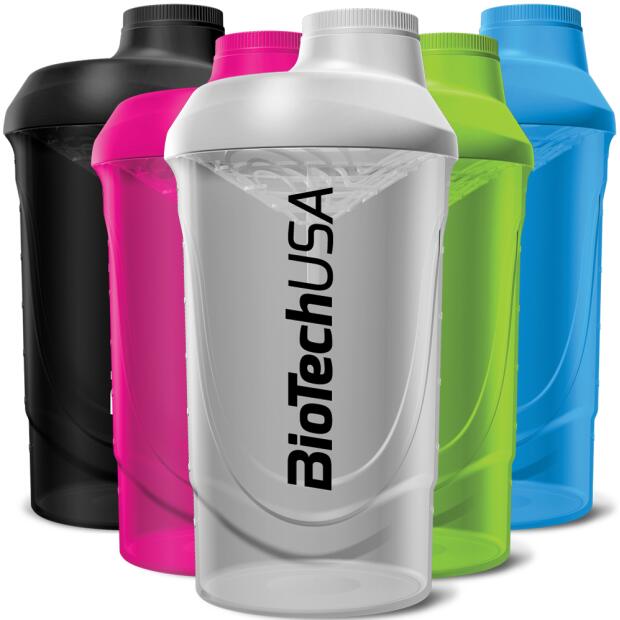 BioTechUSA Wave Shaker 600ml weiss transparent