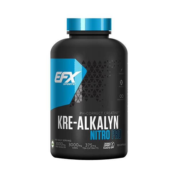 EFX Kre-Alkalyn Nitro Pro 120 Caps