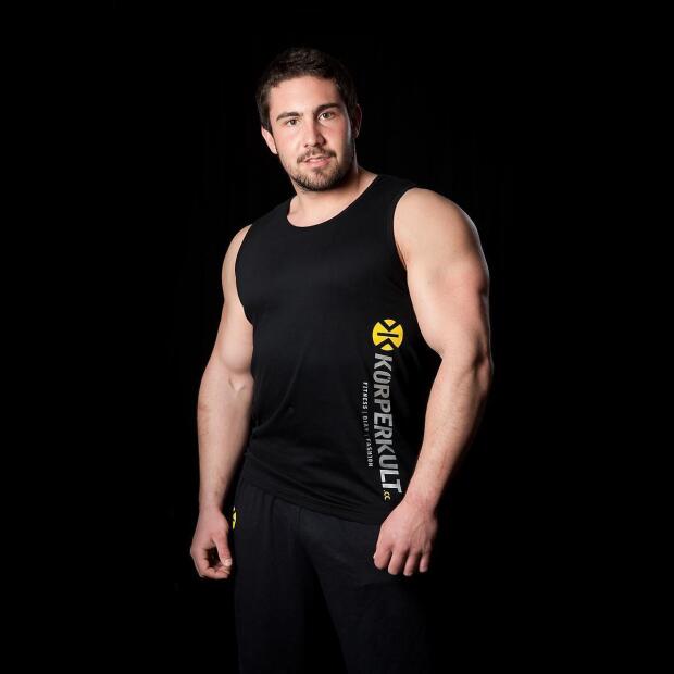 Tank Top "Körperkult-Dynamic-1" black