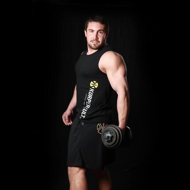Tank Top "Körperkult-Dynamic-1" black