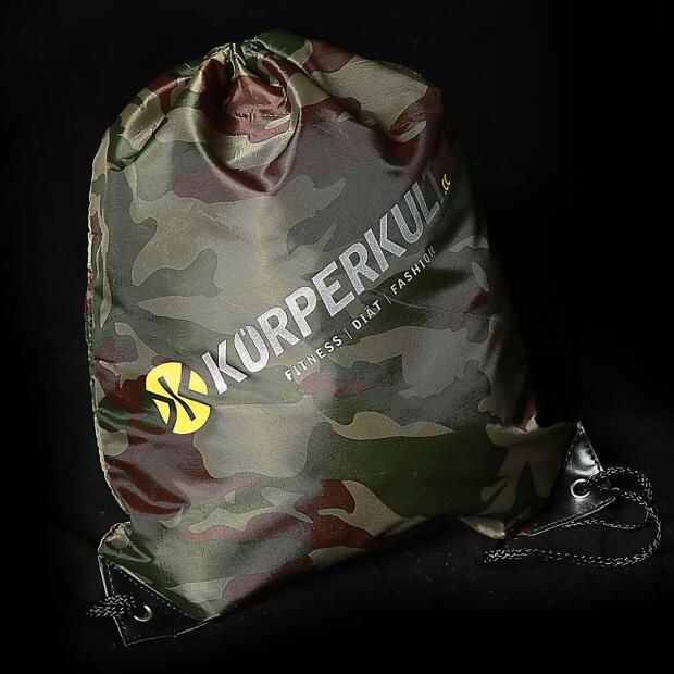 K&Ouml;RPERKULT Turnbeutel camo