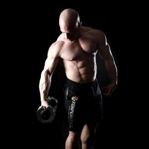 Shorts Active "K&ouml;rperkult" black M
