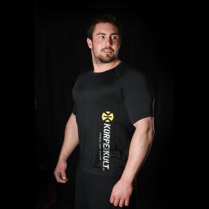T-Shirt Cool Dry "Körperkult Dynamic 1" black