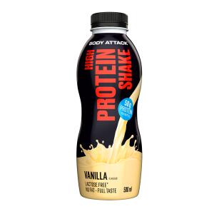 BODY ATTACK High Protein Shake 500ml Vanilla