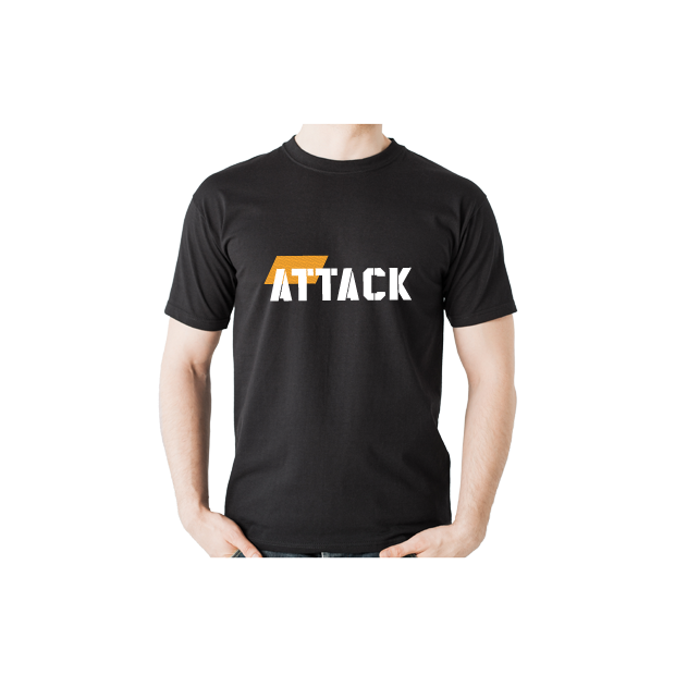 T-Shirt "ATTACK" black