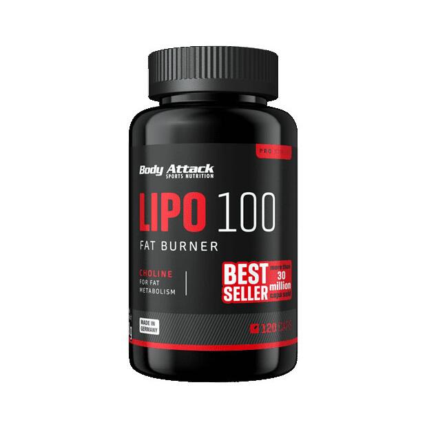 BODY ATTACK Lipo 100 120 Caps