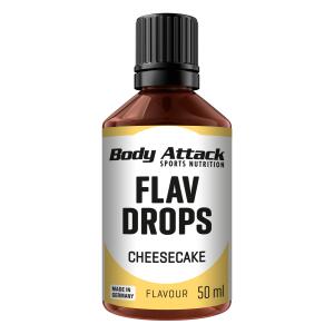 BODY ATTACK Flav Drops 50ml K&auml;sekuchen