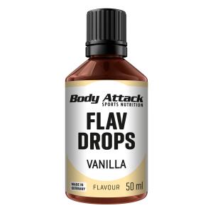 BODY ATTACK Flav Drops 50ml Vanille