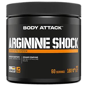 BODY ATTACK Arginine Shock 180 Caps