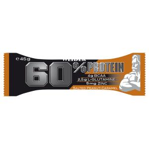 WEIDER 60% Protein Bar 45g Gesalzene Erdn&uuml;sse Karamell