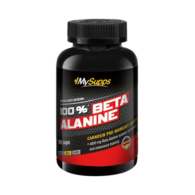MY SUPPS 100% Beta Alanine 180 Caps