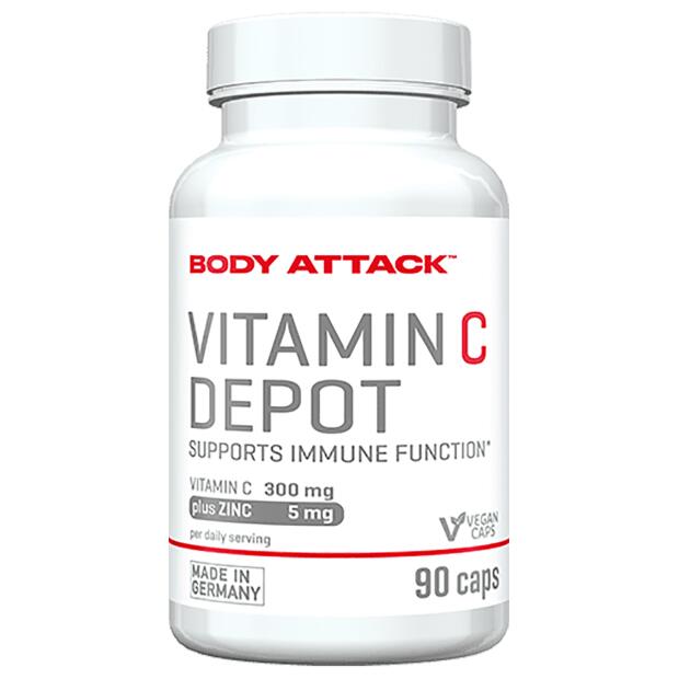 BODY ATTACK Vitamin C Depot 90 Caps
