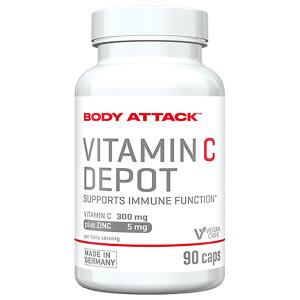 BODY ATTACK Vitamin C Depot 90 Caps